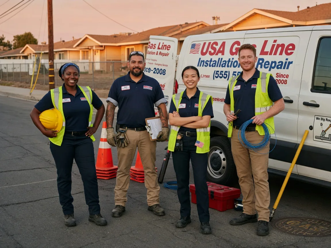Gas Line Installation company in Montezuma, GA